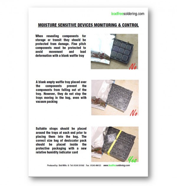 Moisture Sensitive Device Component Handling Bob Willis